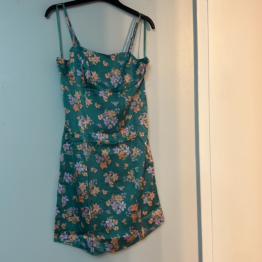 Hippie Rose Satin Dress